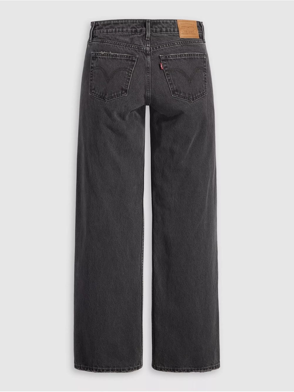 Levi's Women's Washed Black Low Rise Loose WISH ME LUCK Jeans - Picture 2 of 8